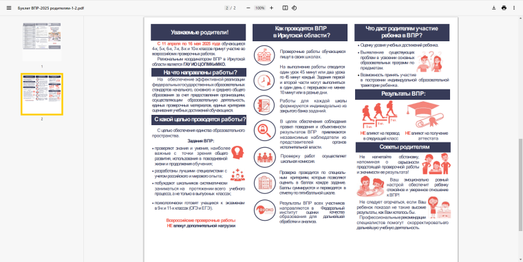 Всероссийские проверочные работы.